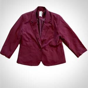 Ci Sono Outwear Red Blazer Juniors XLarge Womens Medium